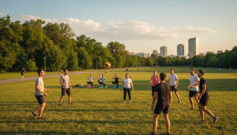 besplatan sport za studente na otvorenom